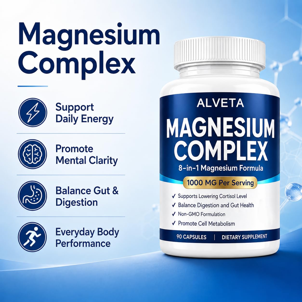 Slifthistle Magnesium Complex with 8 Essential Forms, 1 Capsule