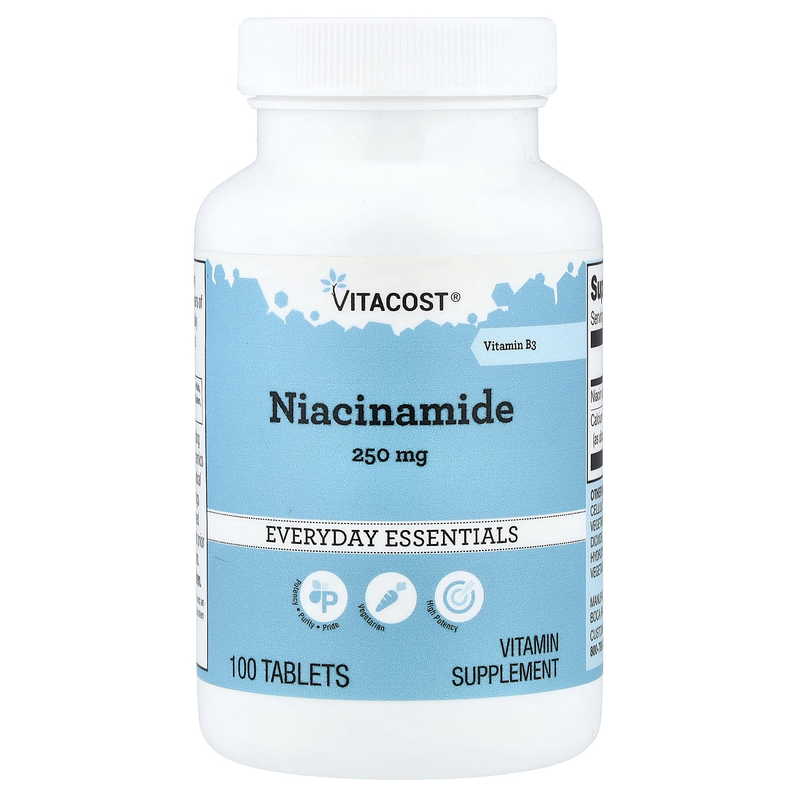 Vitacost Niacinamide Tablet 1 Count