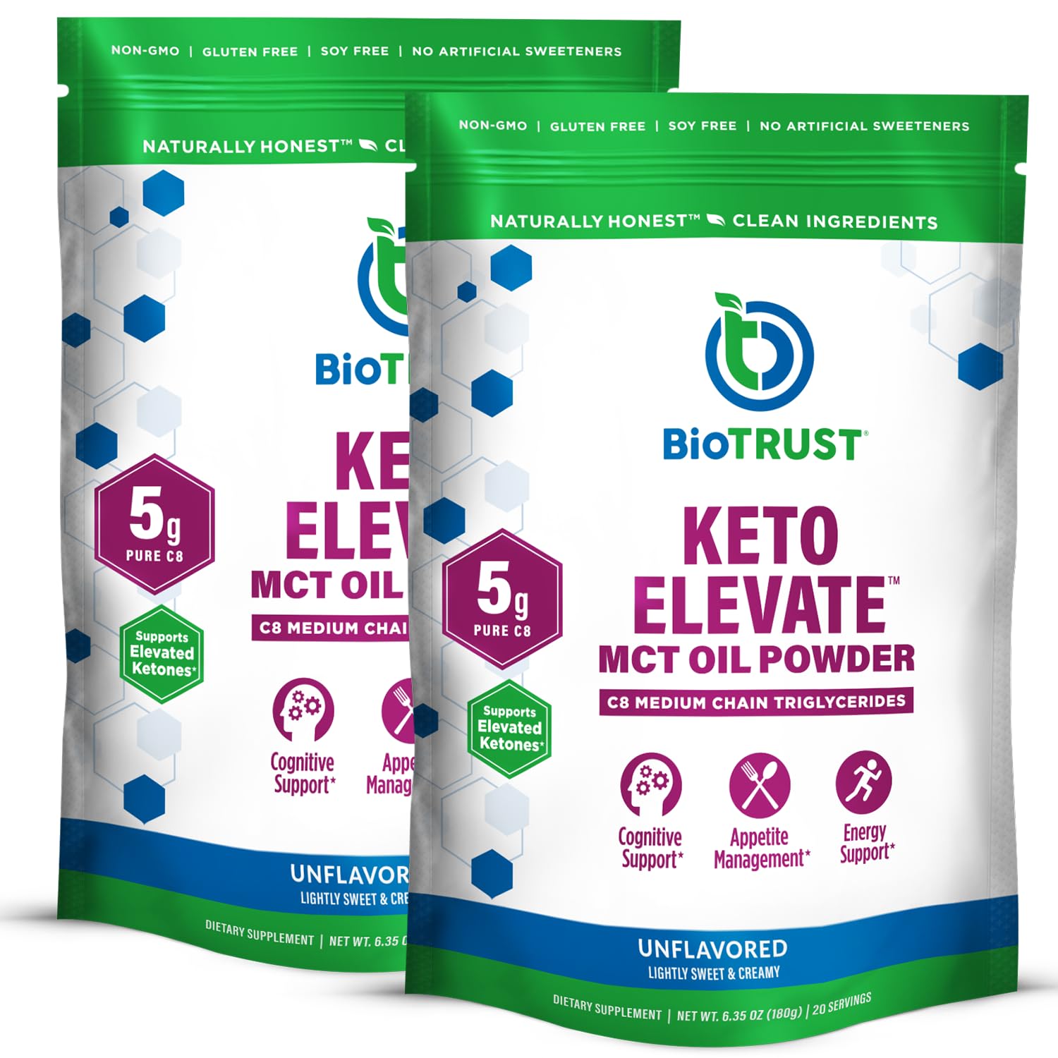 BioTrust C8 MCT Oil Powder 12.7