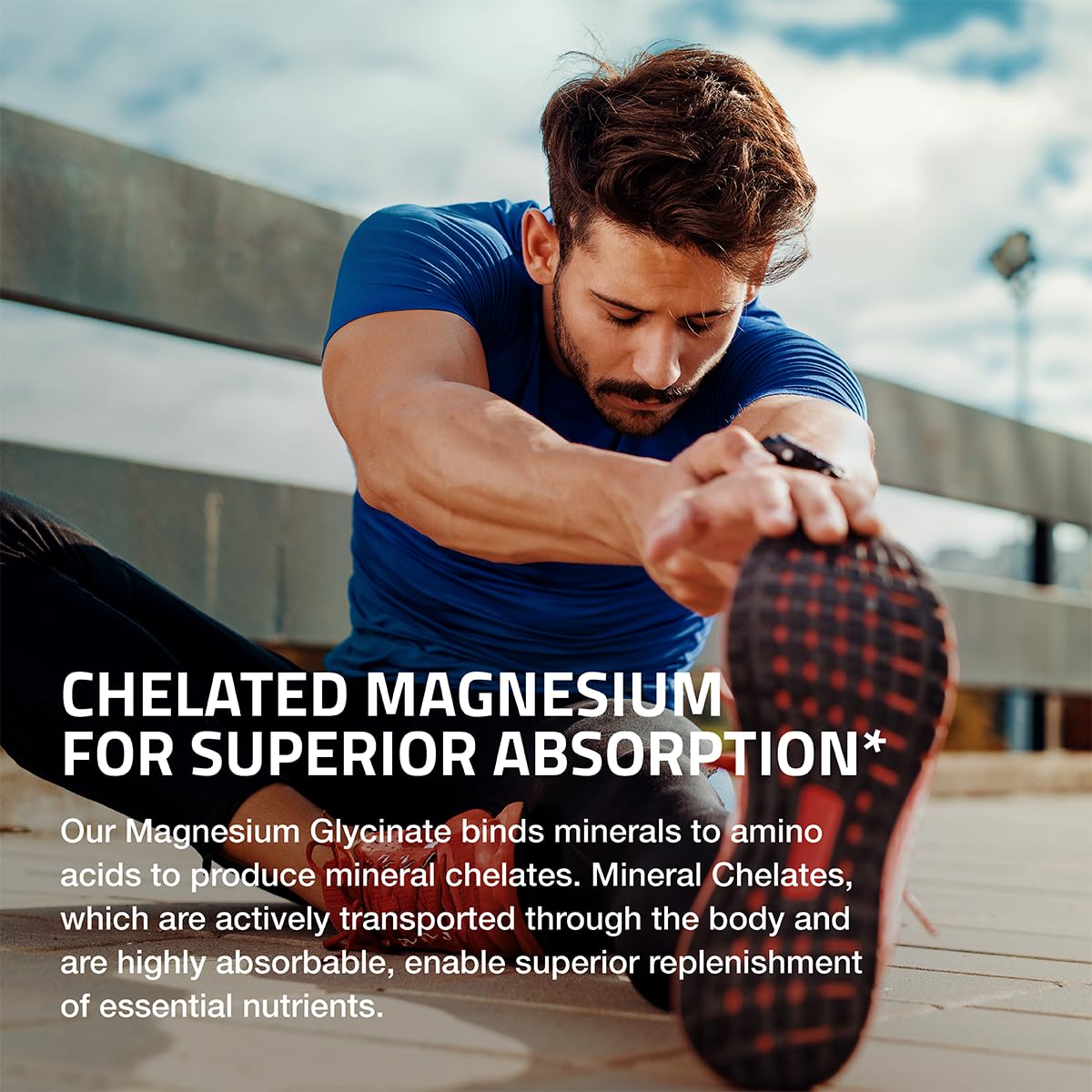 Bronson Magnesium Glycinate 200 mg Chelated High Absorption Capsules, 120 Count