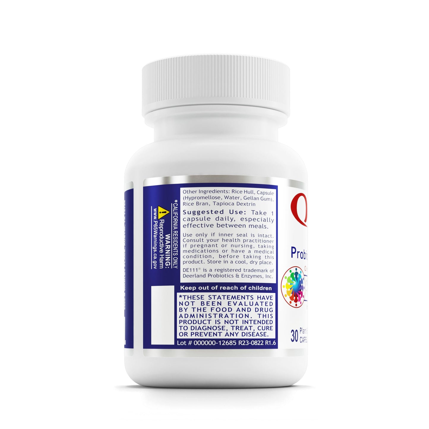 Quantum Nutrition Probiotic Daily 18 Capsules, 30 Count
