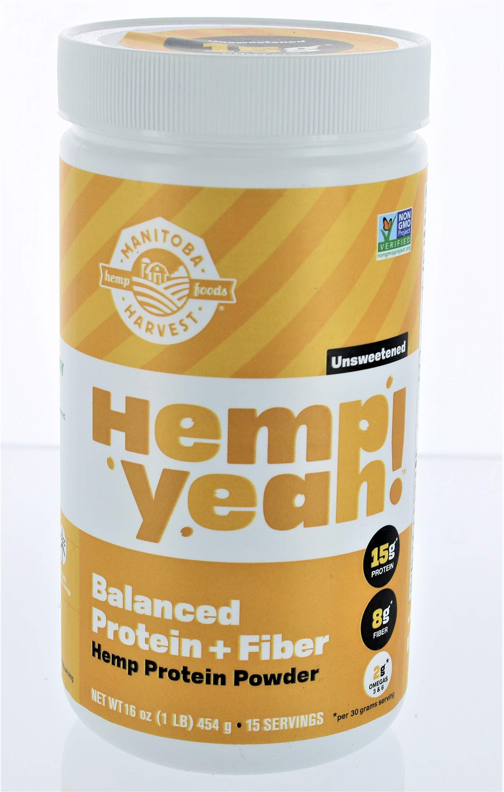 Manitoba Harvest Hemp Yeah! Balanced Protein + Fiber Powder 16 oz