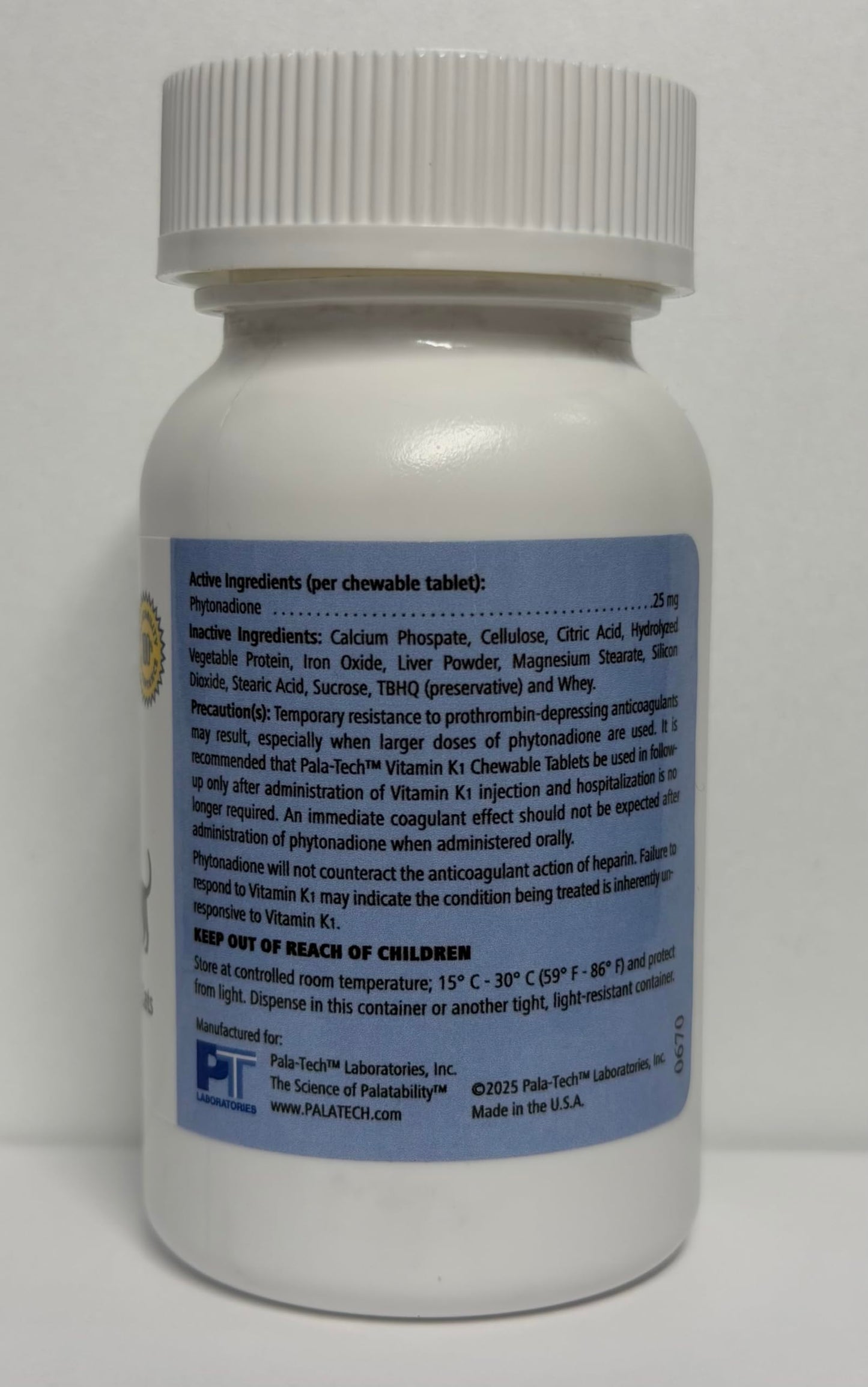 Pets Journey Vitamin K1 Chewable Tablets, 50 Count
