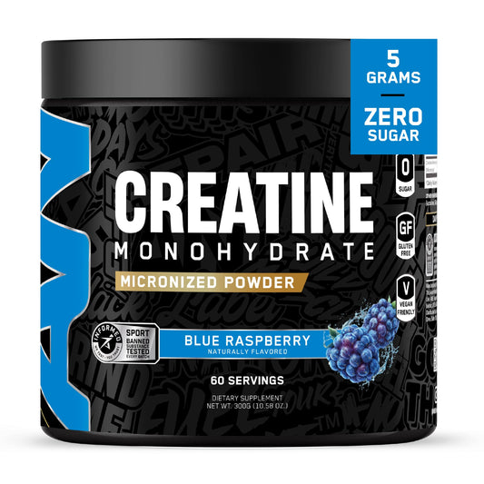 ABE All Black Everything Creatine Monhydrate Powder, 60 Servings
