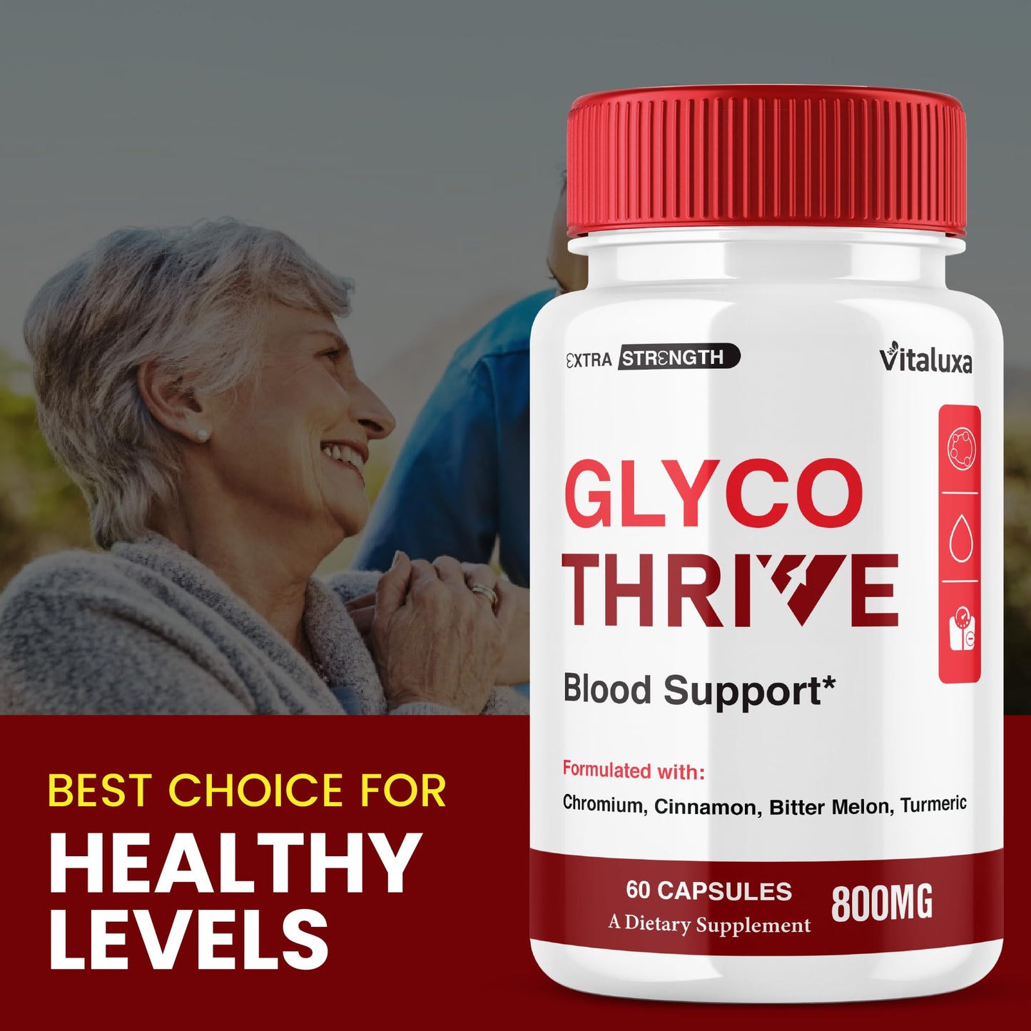 Vitaluxa Glyco Thrive Capsules 180 Capsules
