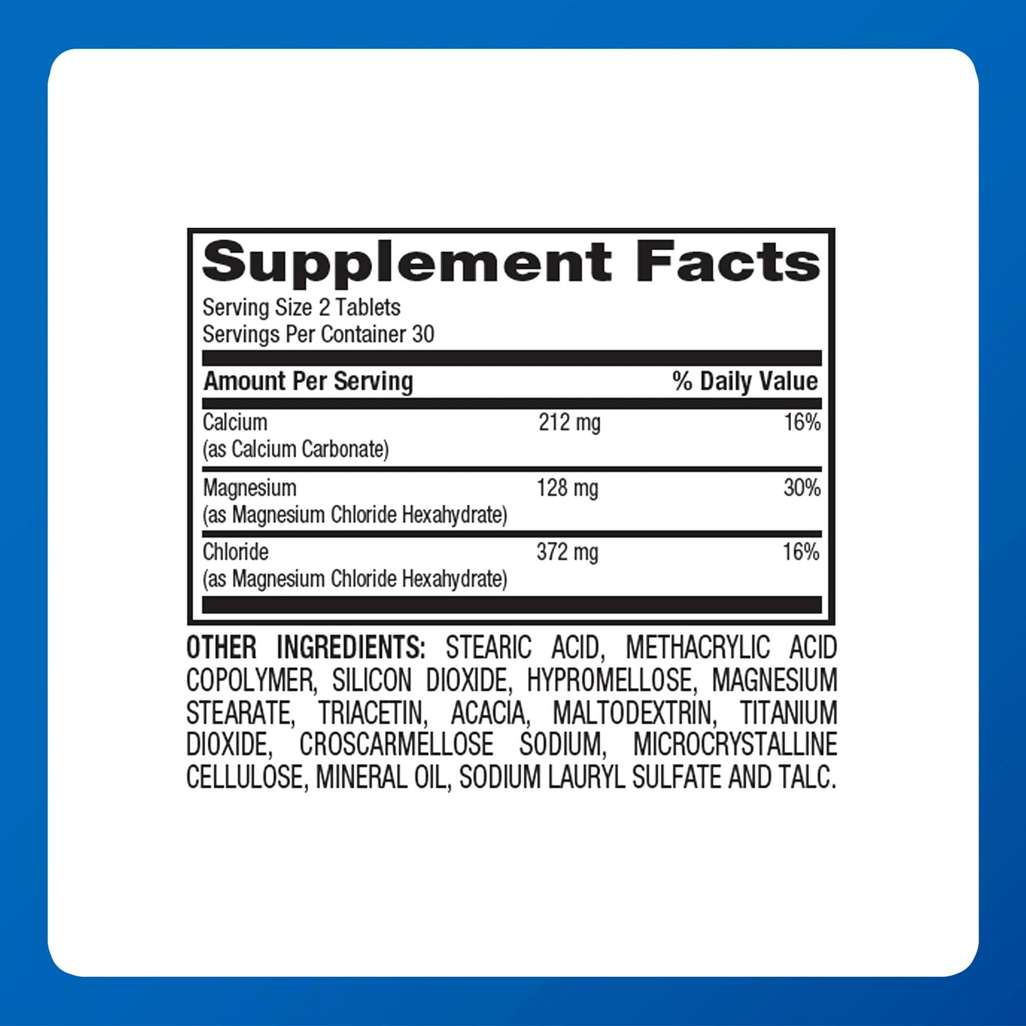 MAJOR MagDelay Magnesium Chloride 64 mg Delayed-Release Magnesium Supplement, 180 Tablets