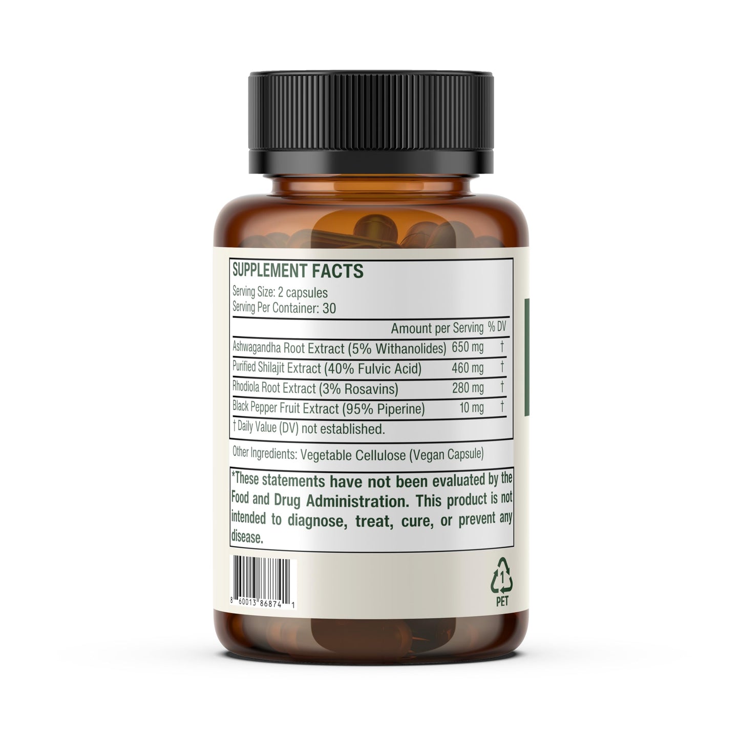 Sage & Self Inner Power Capsules, 60 Capsules