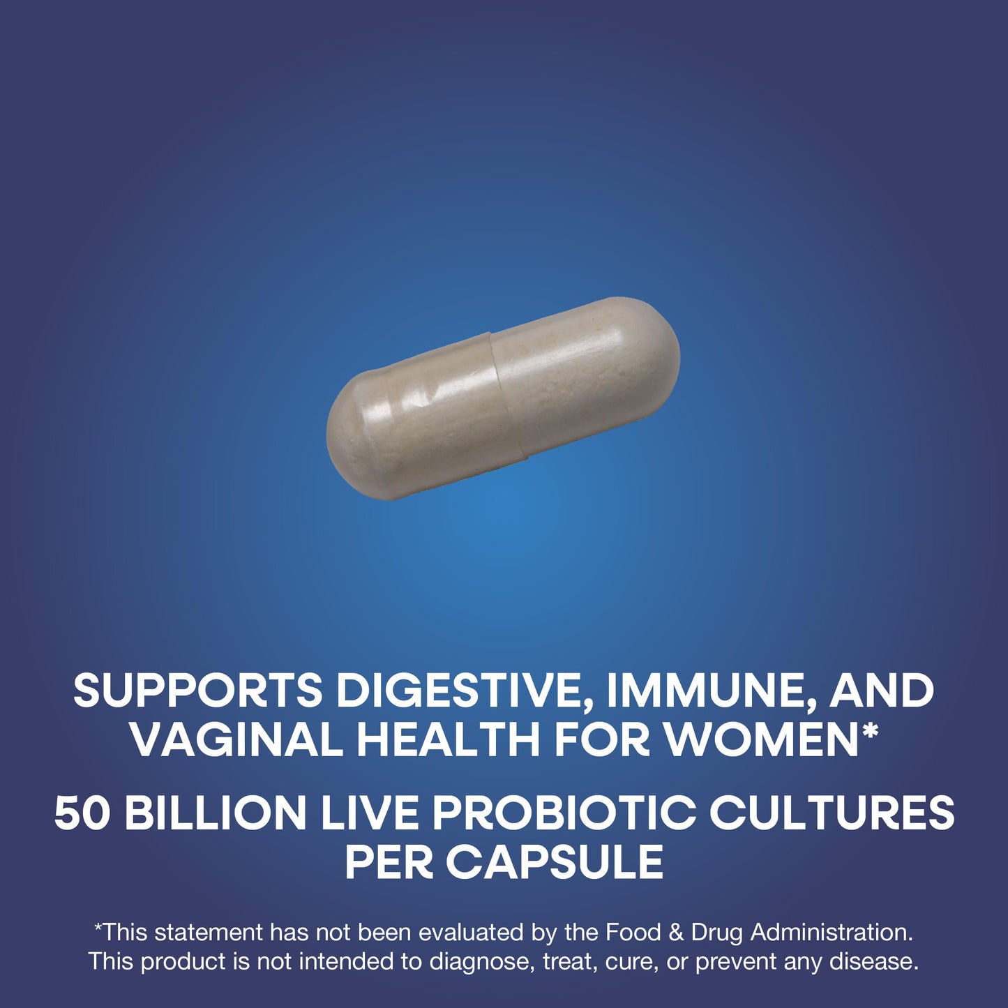 Nature's Way Women's Fortify Extra Strength Pre+Probiotic Capsule, 30 Count