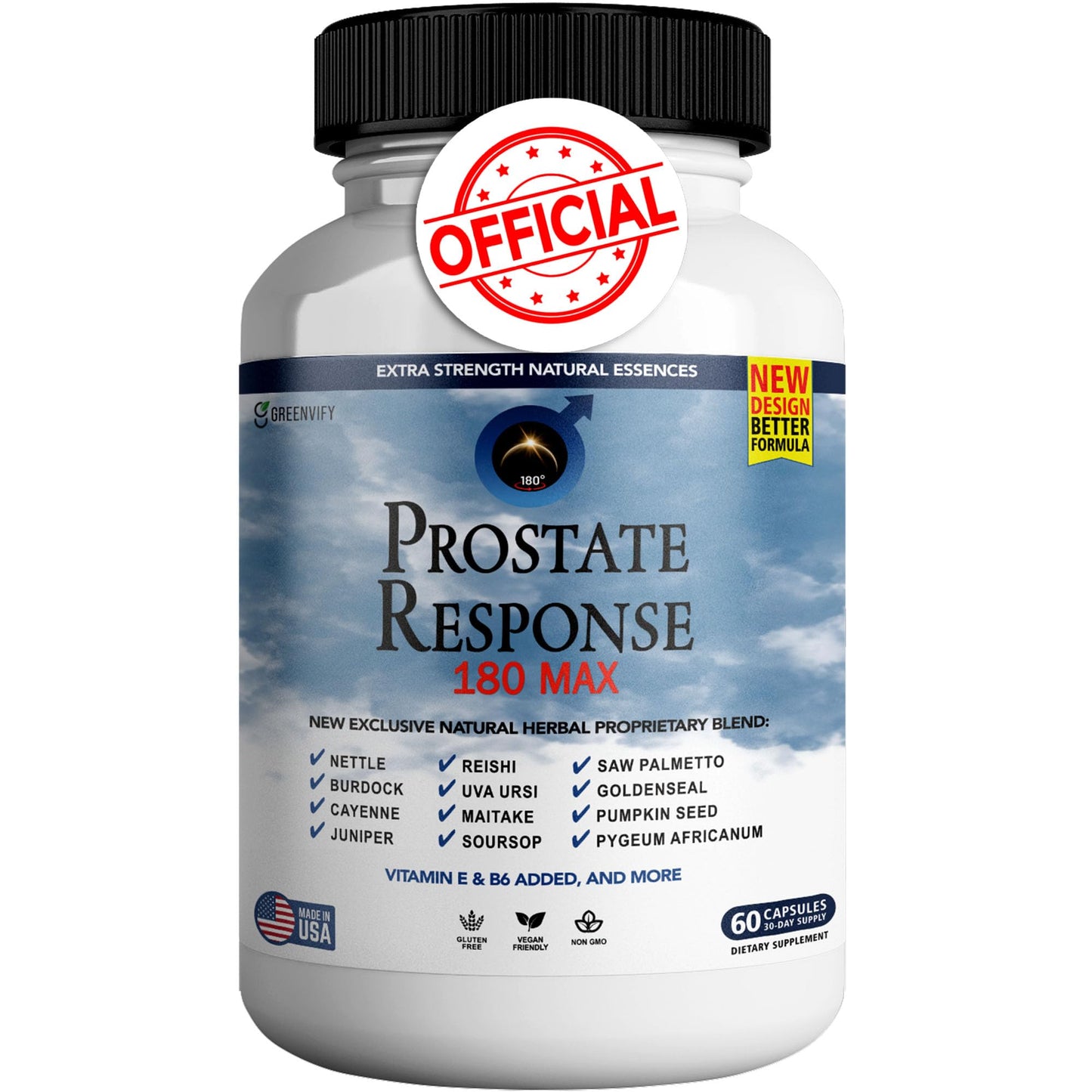 GREENVIFY Prostate Response 60 Capsules