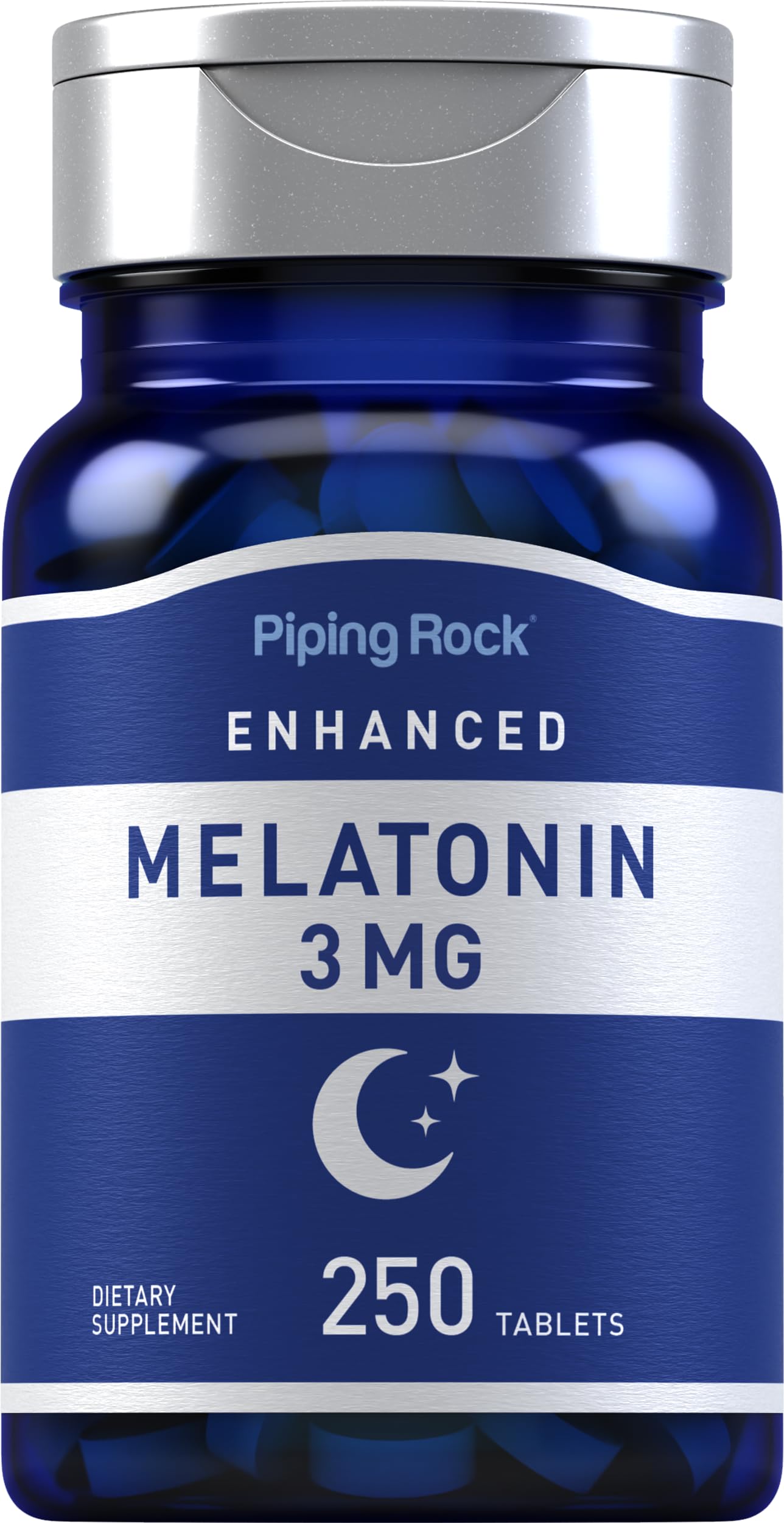 Piping Rock Melatonin 3mg Tablet, 250 Tablets