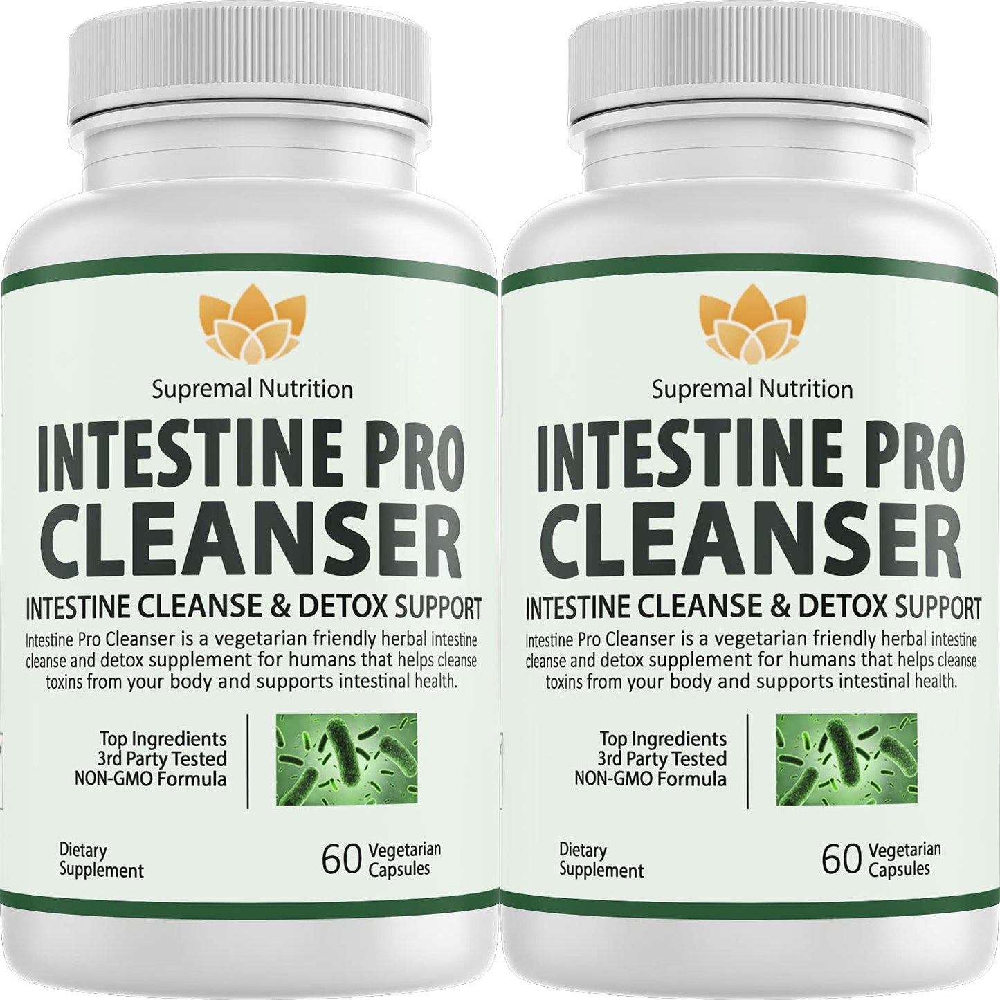 Supremal Nutrition Intestine Pro Cleanser Capsules, 120 Capsules