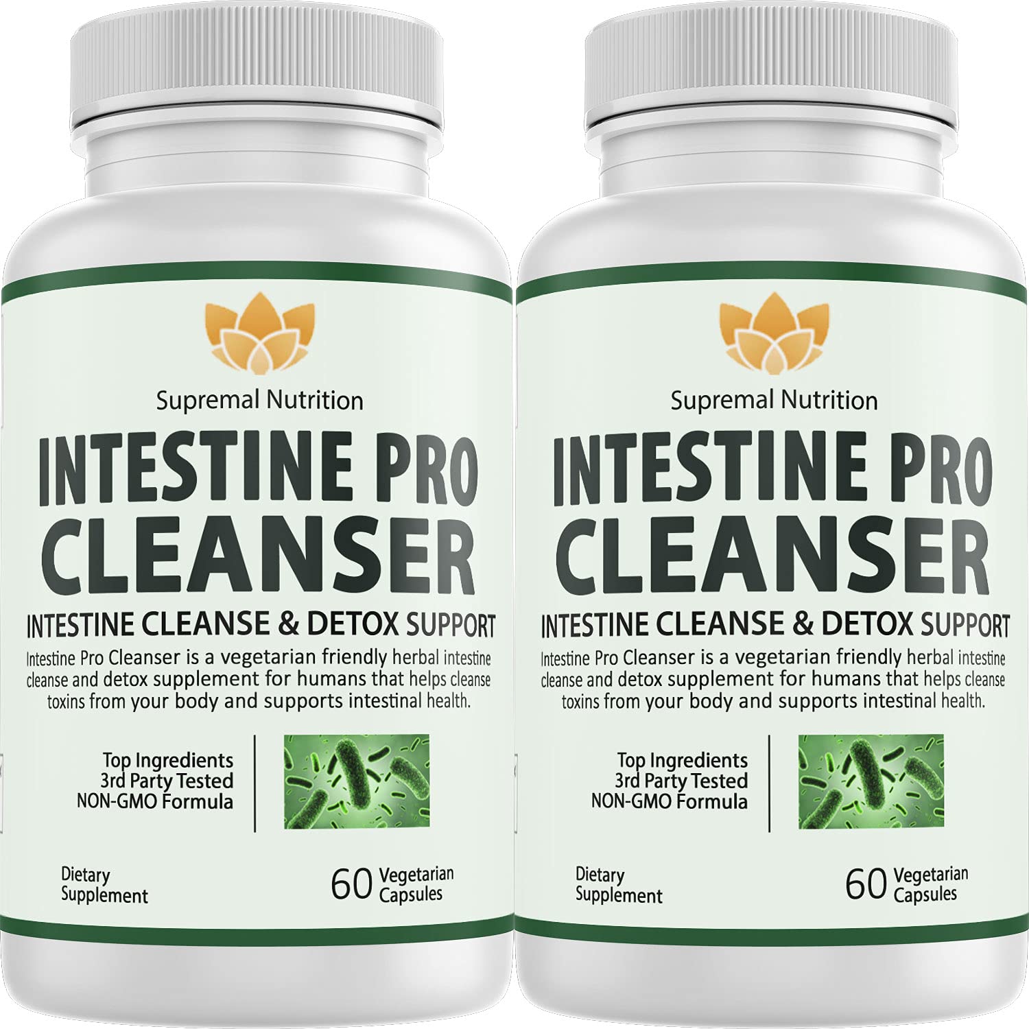 Supremal Nutrition Intestine Pro Cleanser Capsules, 120 Capsules