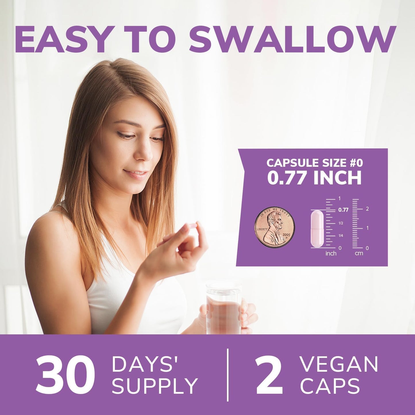 Vitalibre Probiotics for Women 200 Billion CFU, 36 Unique Strains Capsules, 60 Count