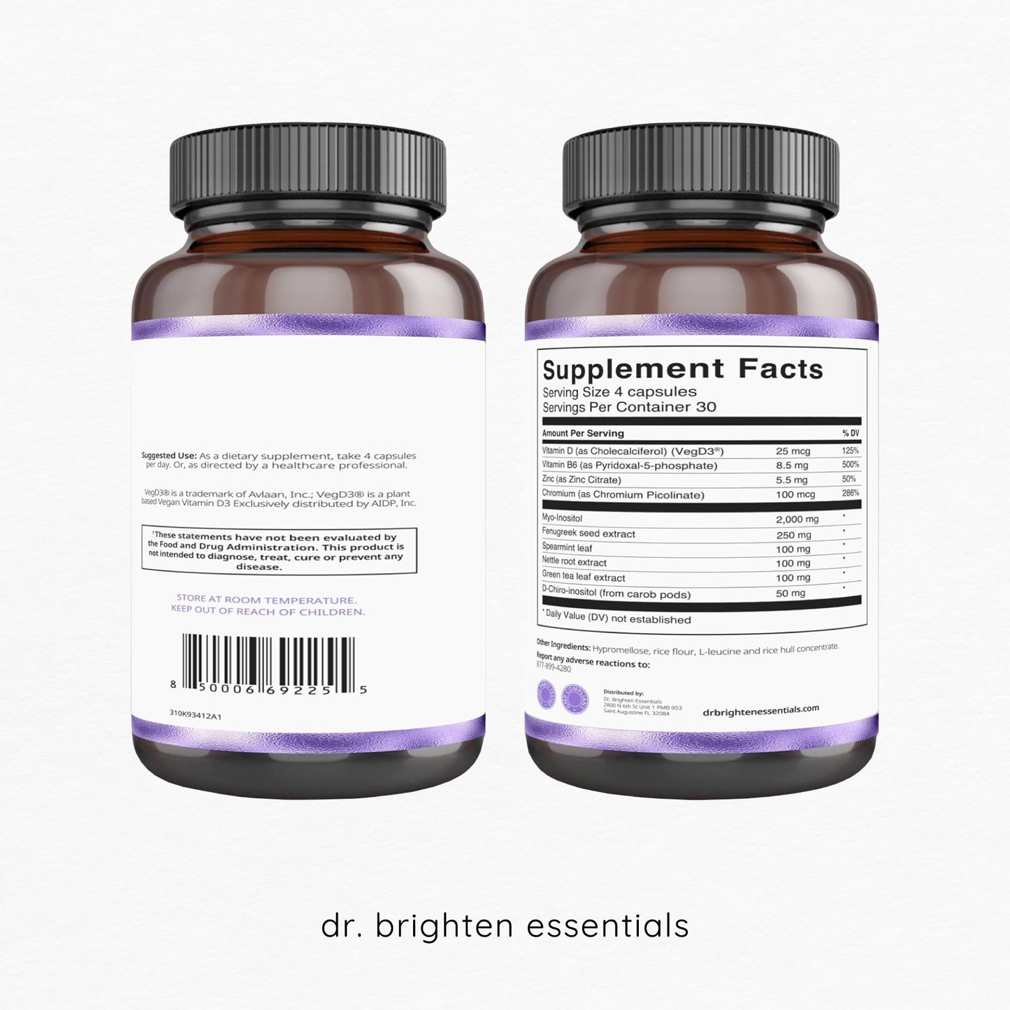 Dr. Brighten Myoinositol Plus Capsule 120 Count