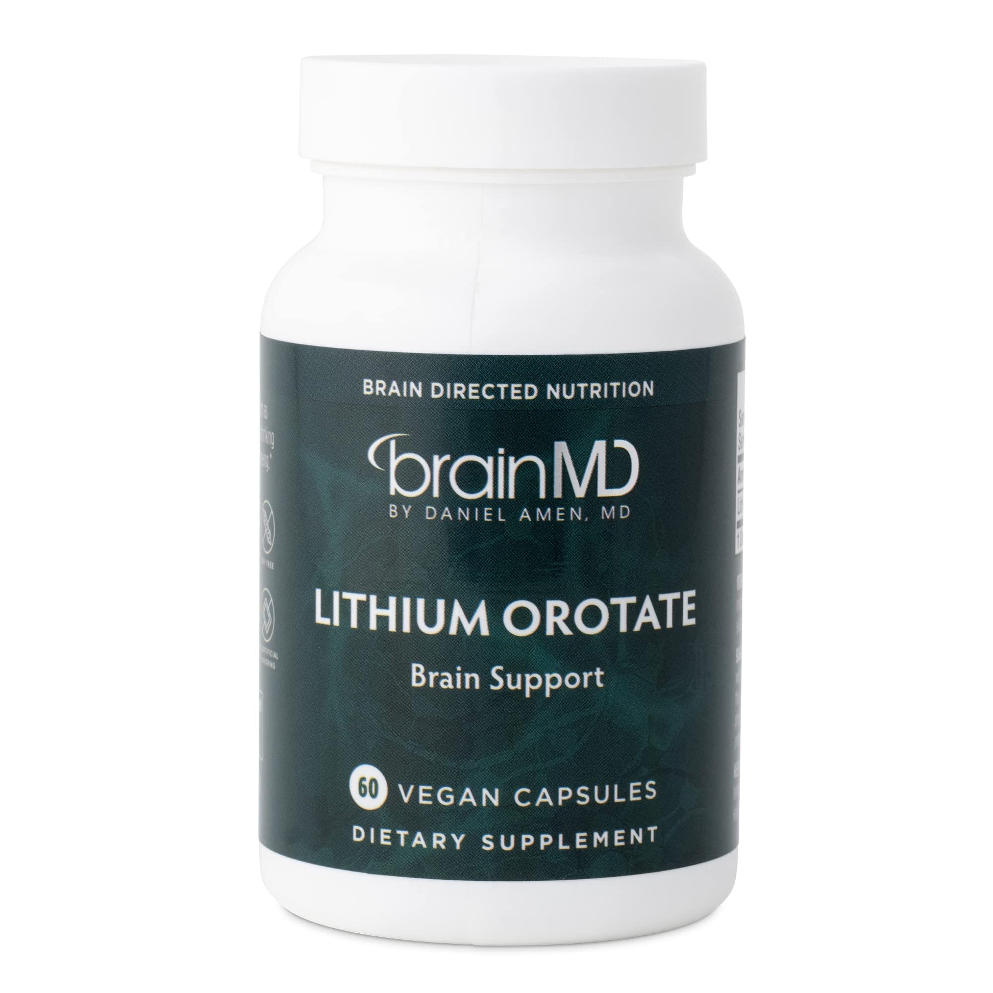 BRAINMD Dr Amen Lithium Orotate 60 Capsules