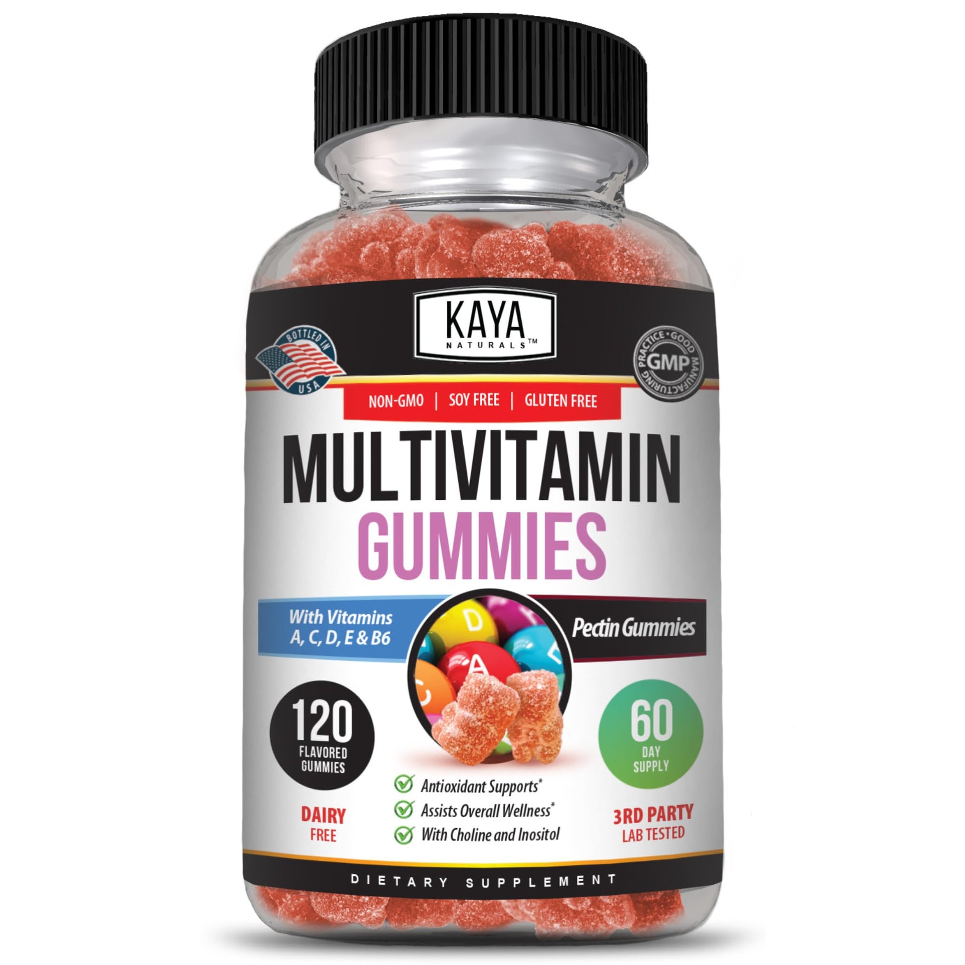 Kaya Naturals Adult Multi Vitamin Gummy 120 Gummies