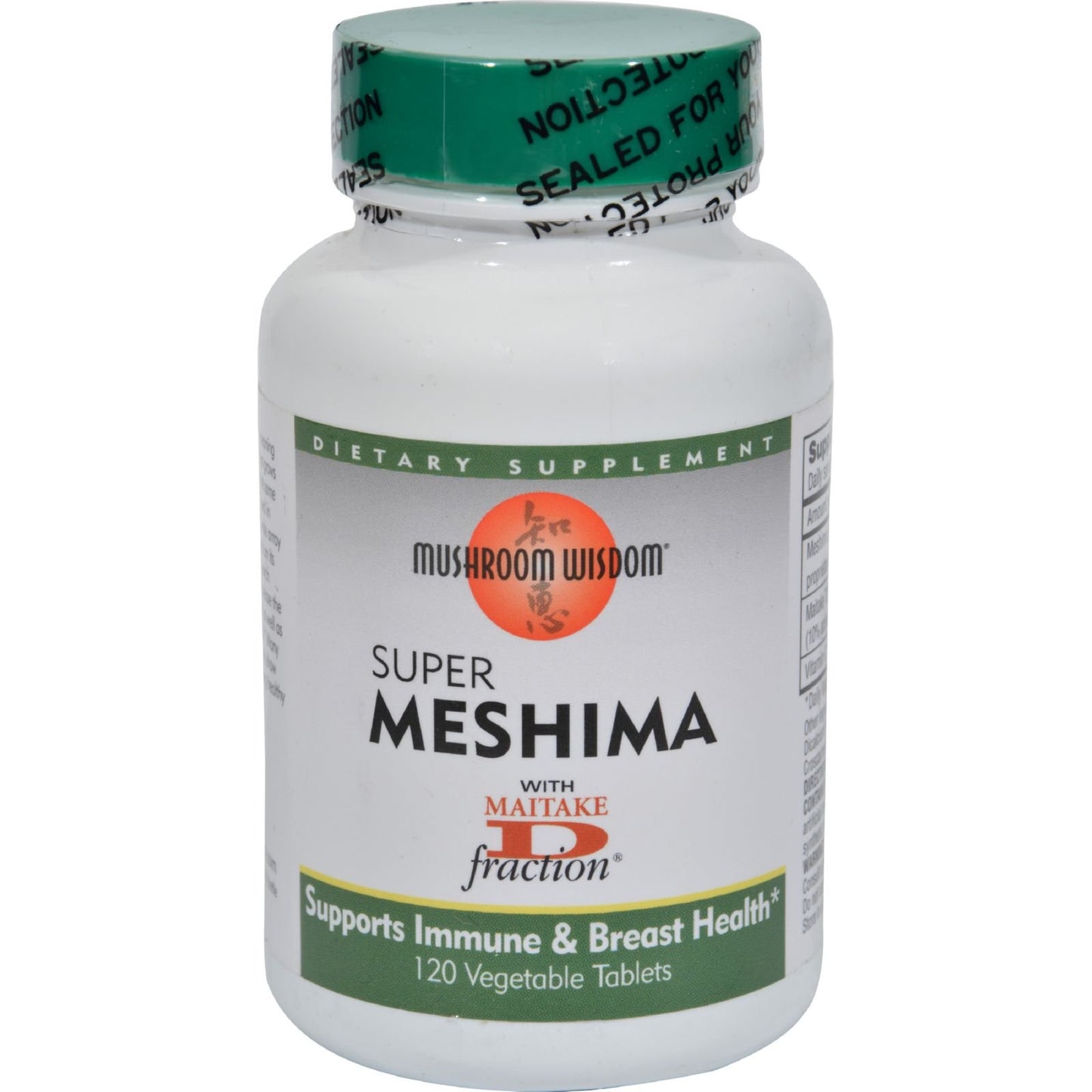 Mushroom Wisdom Super Meshima Tablets 120 Count
