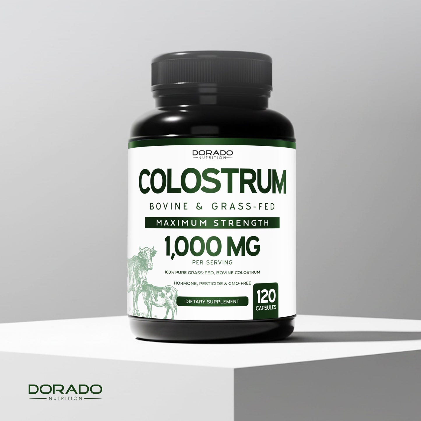 Dorado Nutrition Colostrum Supplement, 120 Capsules