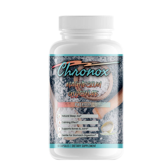 Chronox Magnesium Glycinate 400mg, 60 Capsules