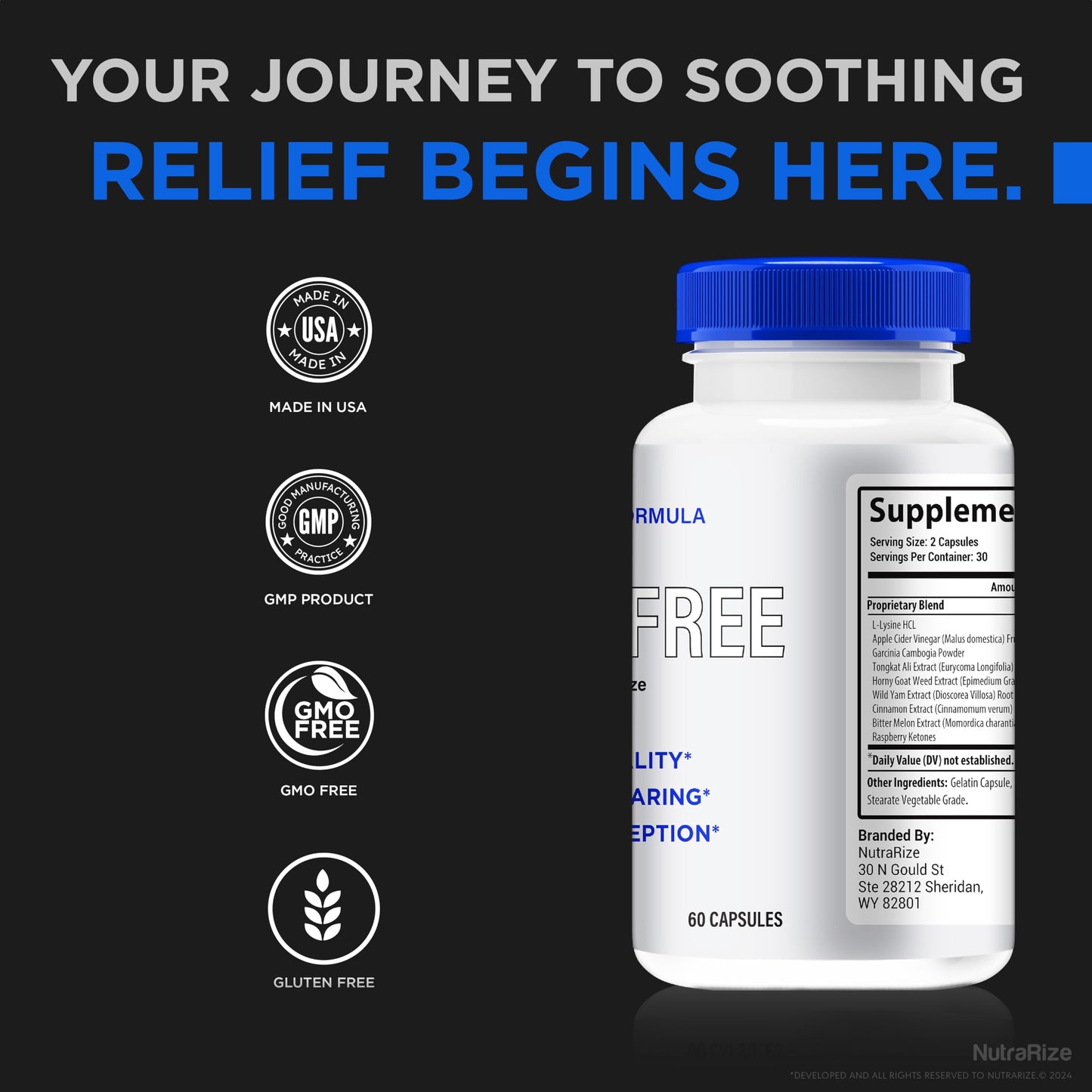 NutraRize VertiFree Capsule 120 Capsules