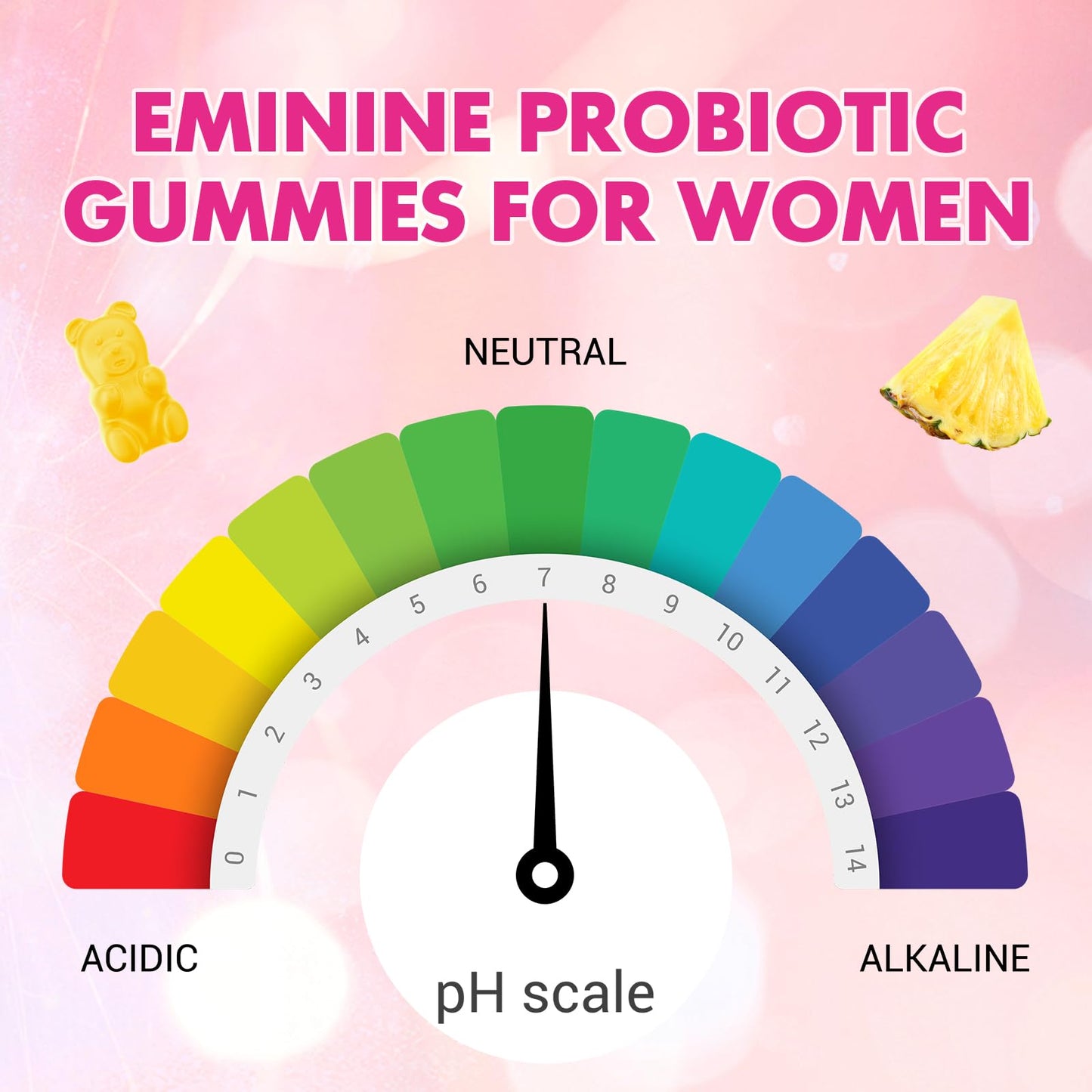 Saajoor Women Probiotic Slippery Elm Gummies Gummy 2 Count
