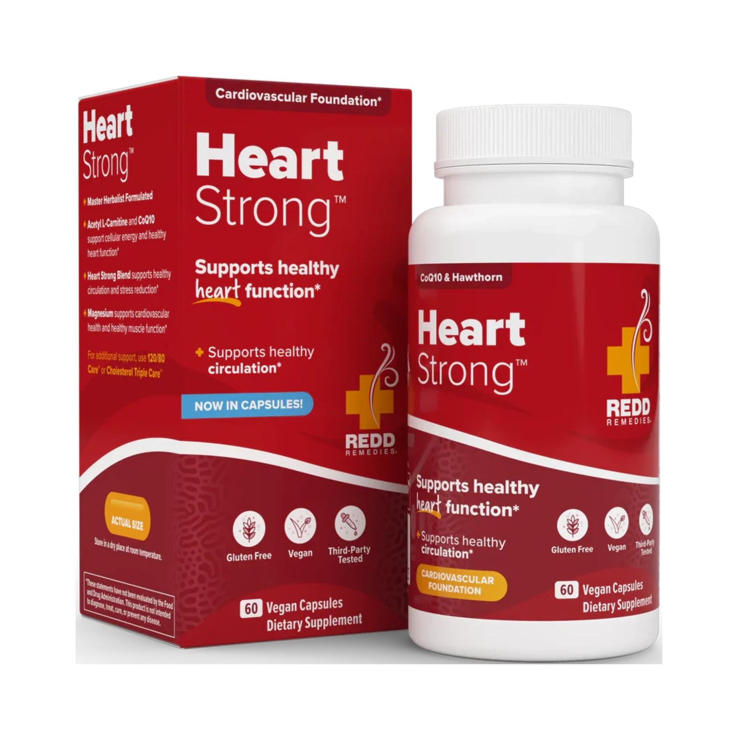 Redd Remedies Heart Strong Tablet 60 Count