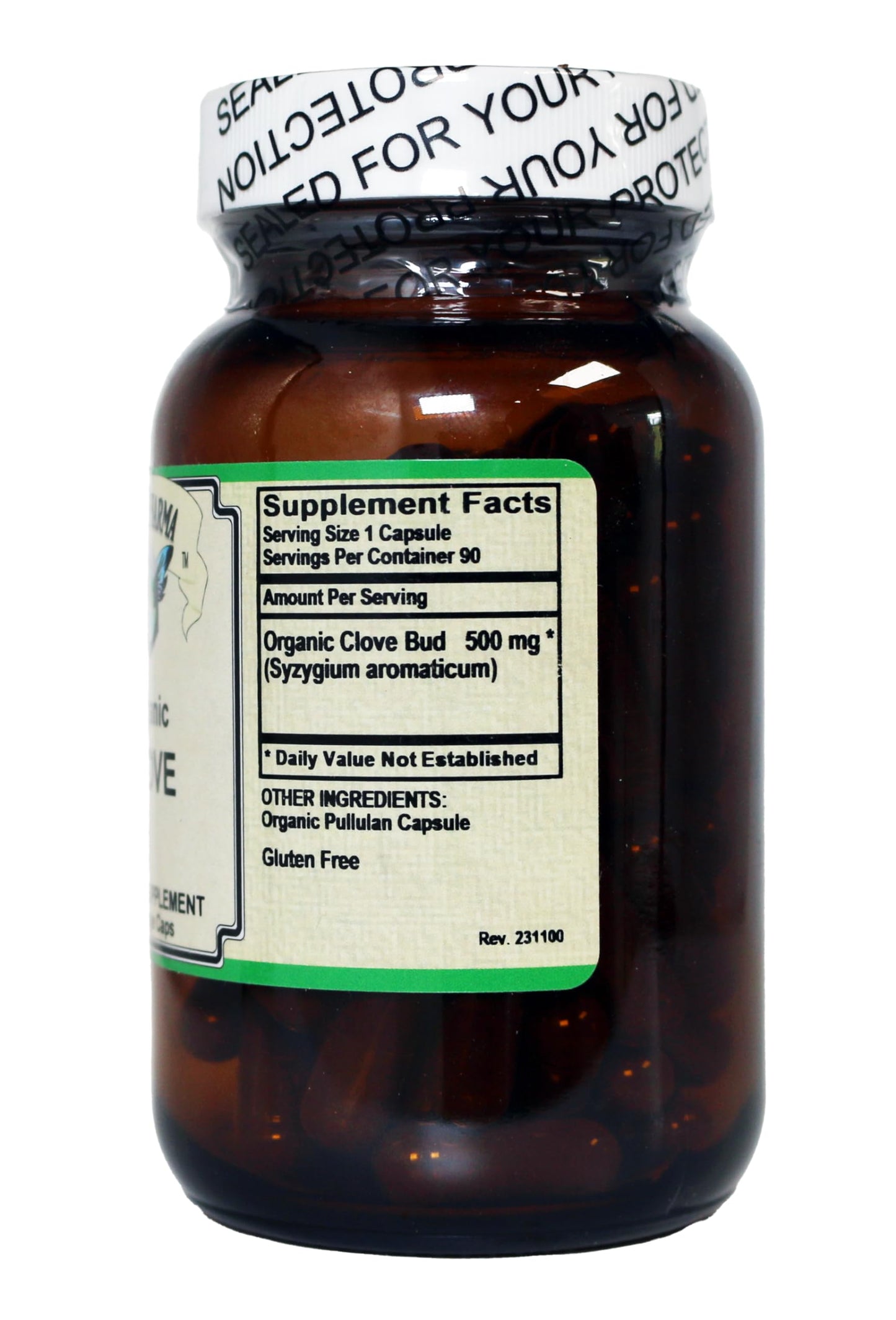 AlchePharma Organic Clove Bud Supplement Capsules 90 Count