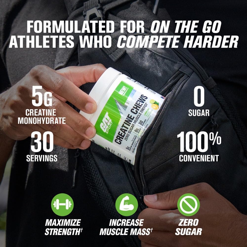 GAT SPORT Creatine Chews Chewable 30 Count