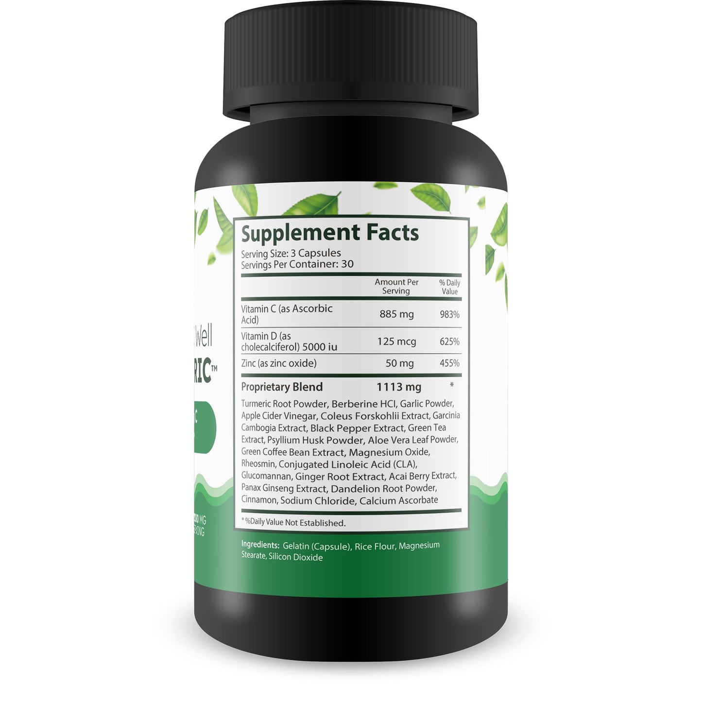 Happy Health Marketplace Healthy Calm & Well CDZ Capsules 90 Count