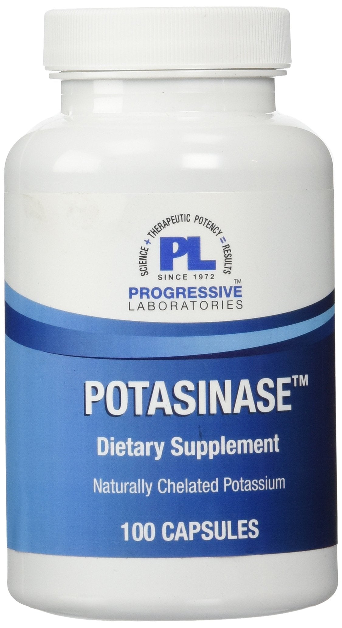 Progressive Laboratories Potasinase Supplement Capsule, 100 Capsules