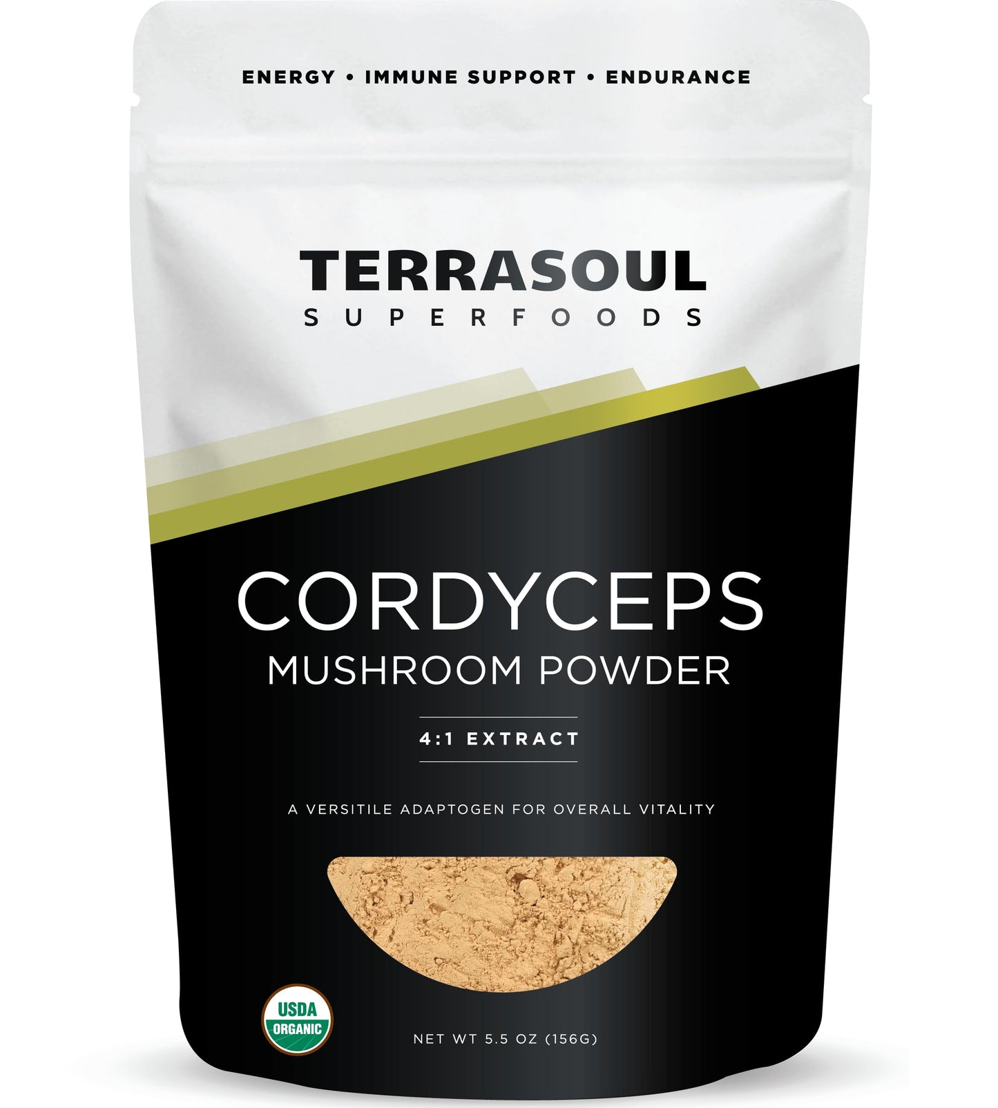 Terrasoul Superfoods Cordyceps Powder 5.5 oz