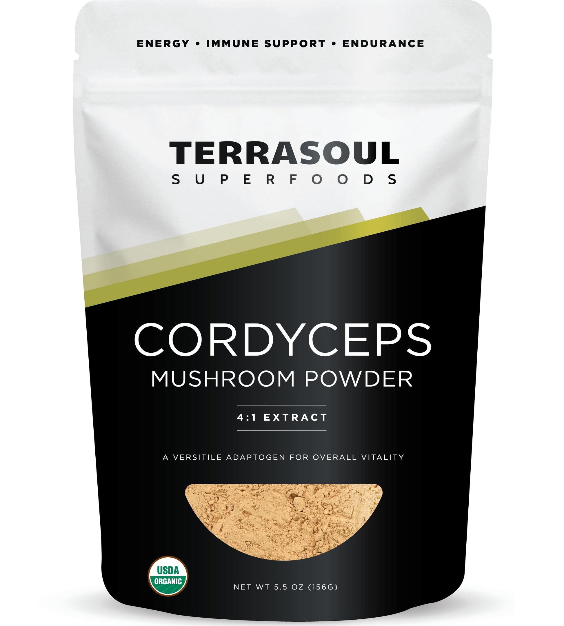 Terrasoul Superfoods Cordyceps Powder 5.5 oz
