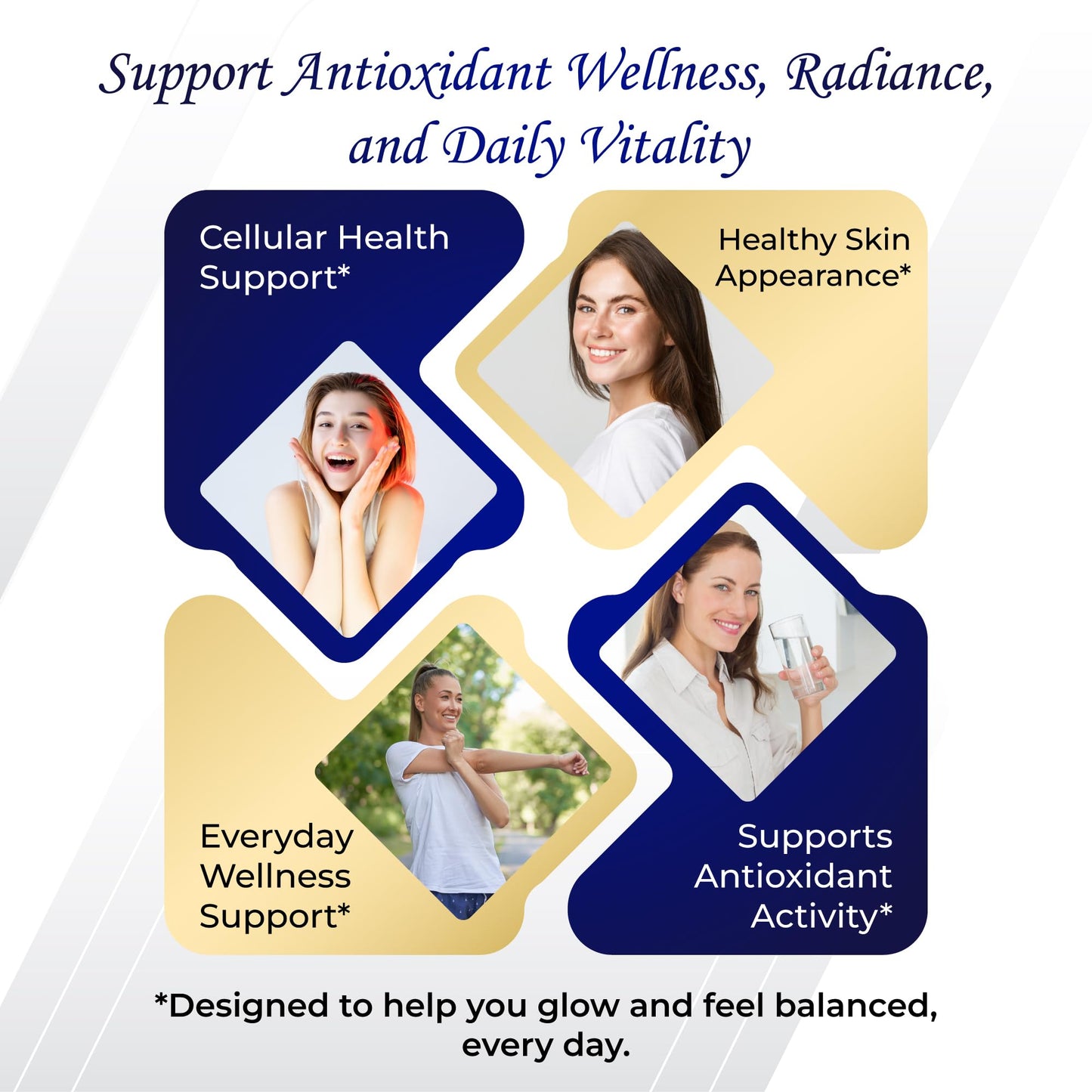 GriMed Glutathione Supplement with Milk Thistle, NAC, Collagen, Vitamin C - Cellular Wellness, Radiant Skin Capsules, 150