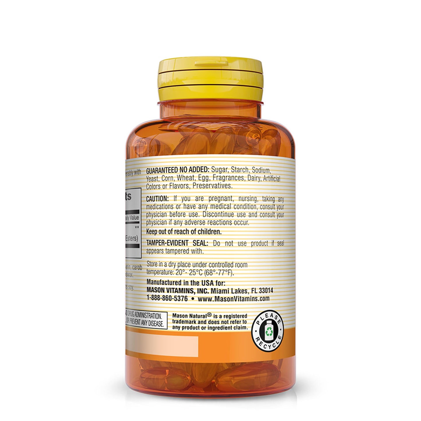 MASON NATURAL Lutein 40 Mg Ultra Strength Softgel 1 Count