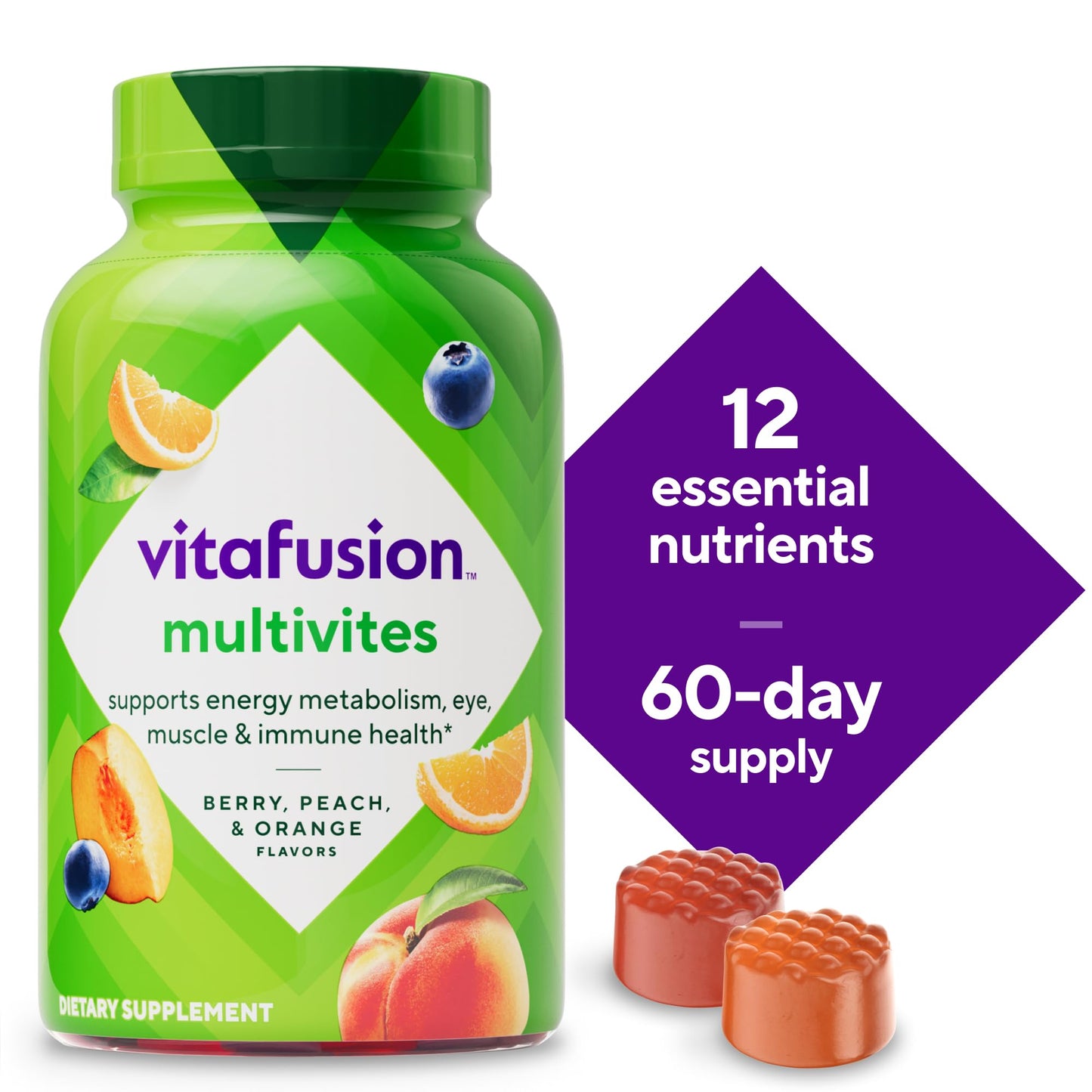 Vitafusion Adult Gummy Vitamins, 120 Count