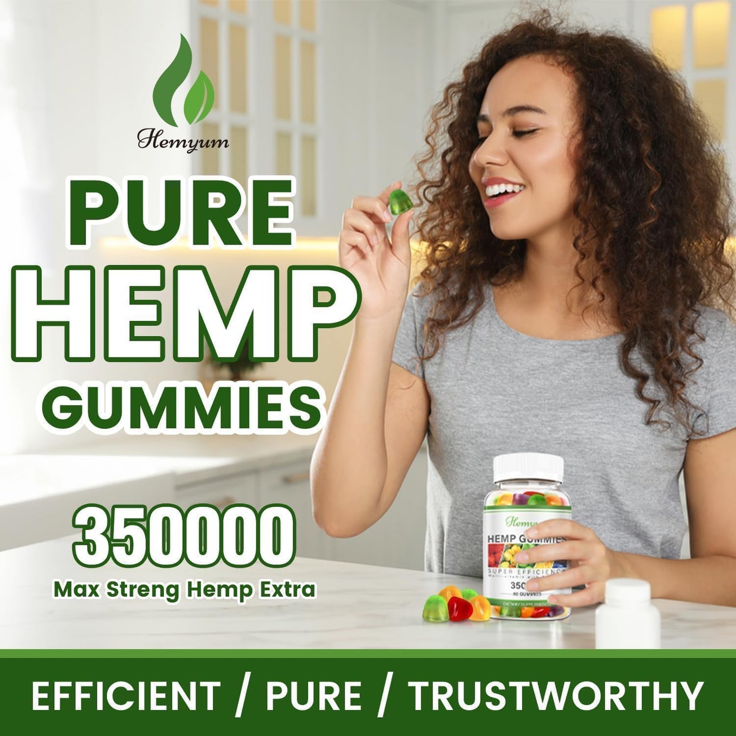Hemyum Hemp Gummies Gummy 320 Count