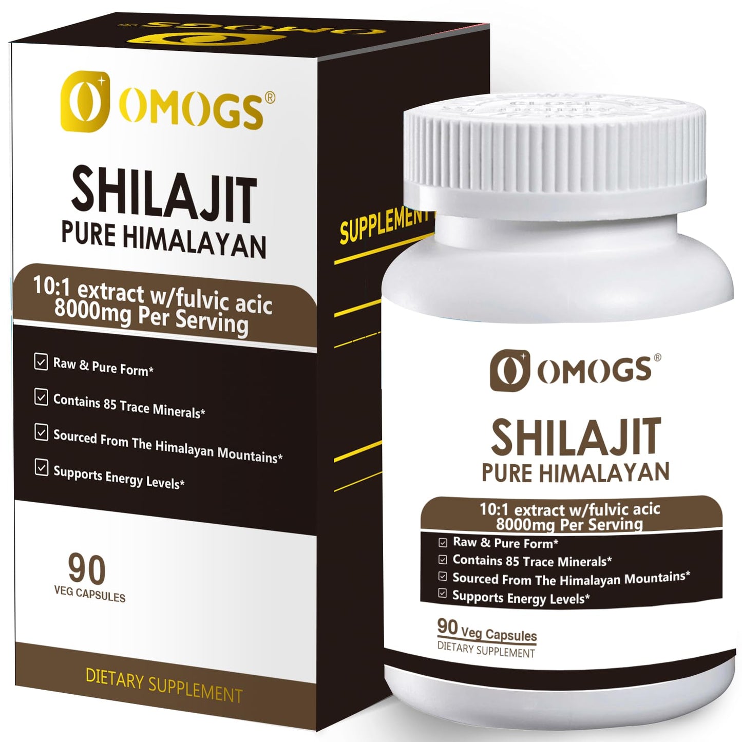 OMOGS Shilajit Capsule 1 Count
