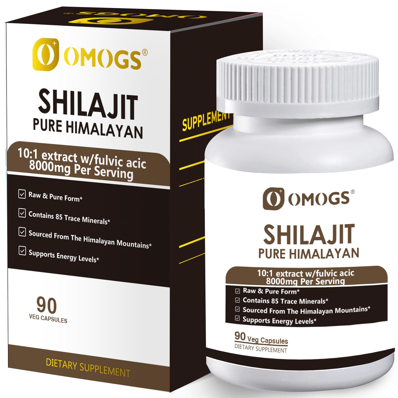 OMOGS Shilajit Capsule 1 Count