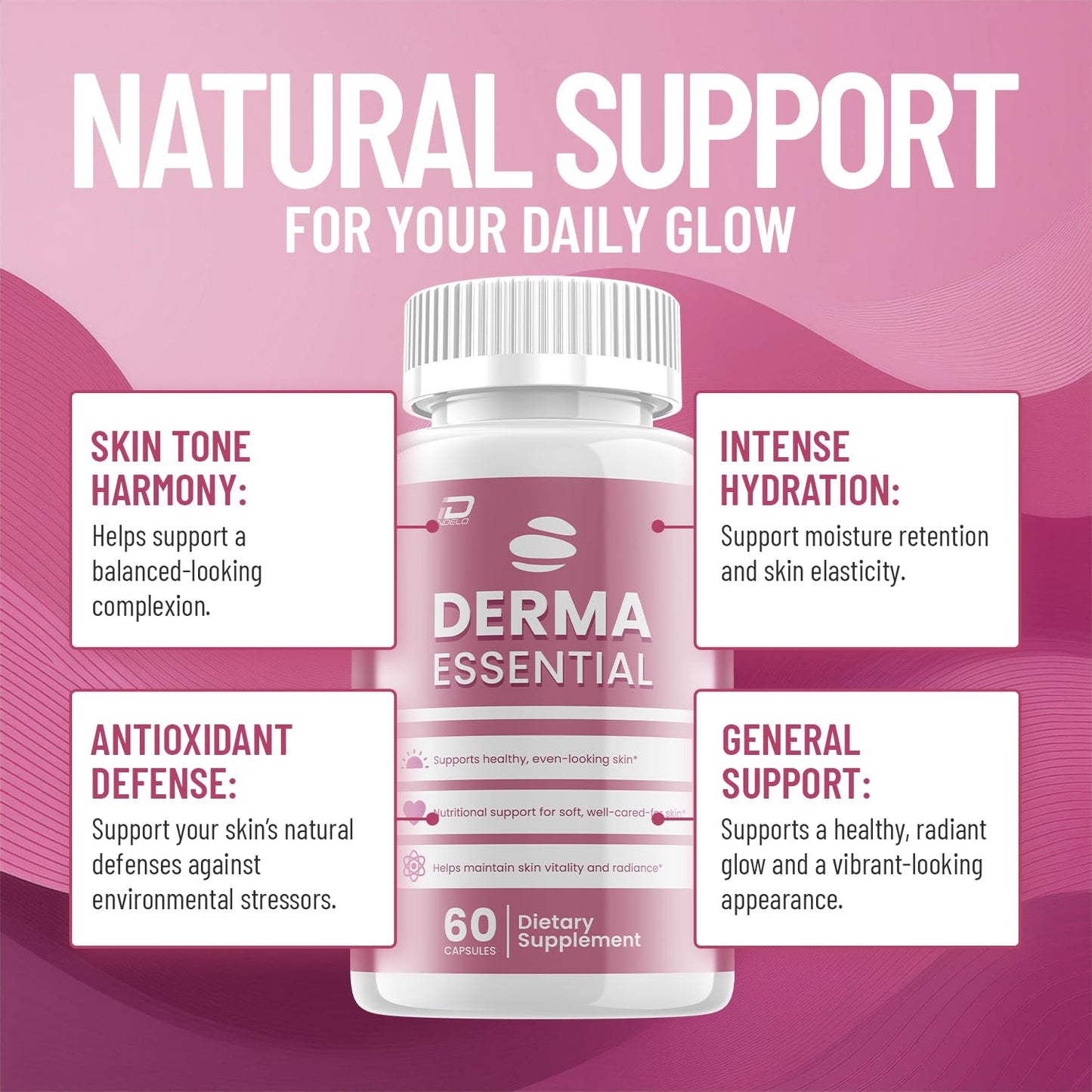 Indelo Derma Essential 60 Capsules