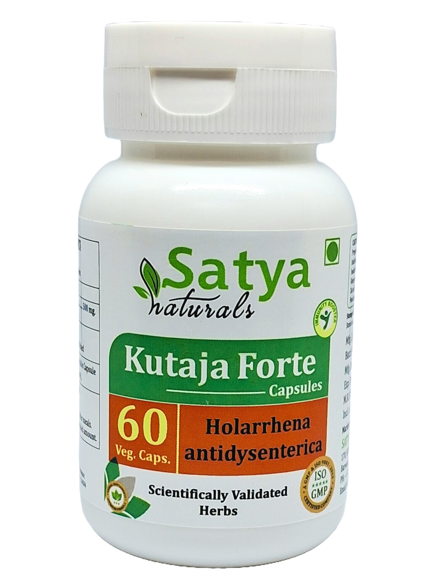 Satya Naturals Kutaja Forte Capsules 500 mg, 60 Capsules