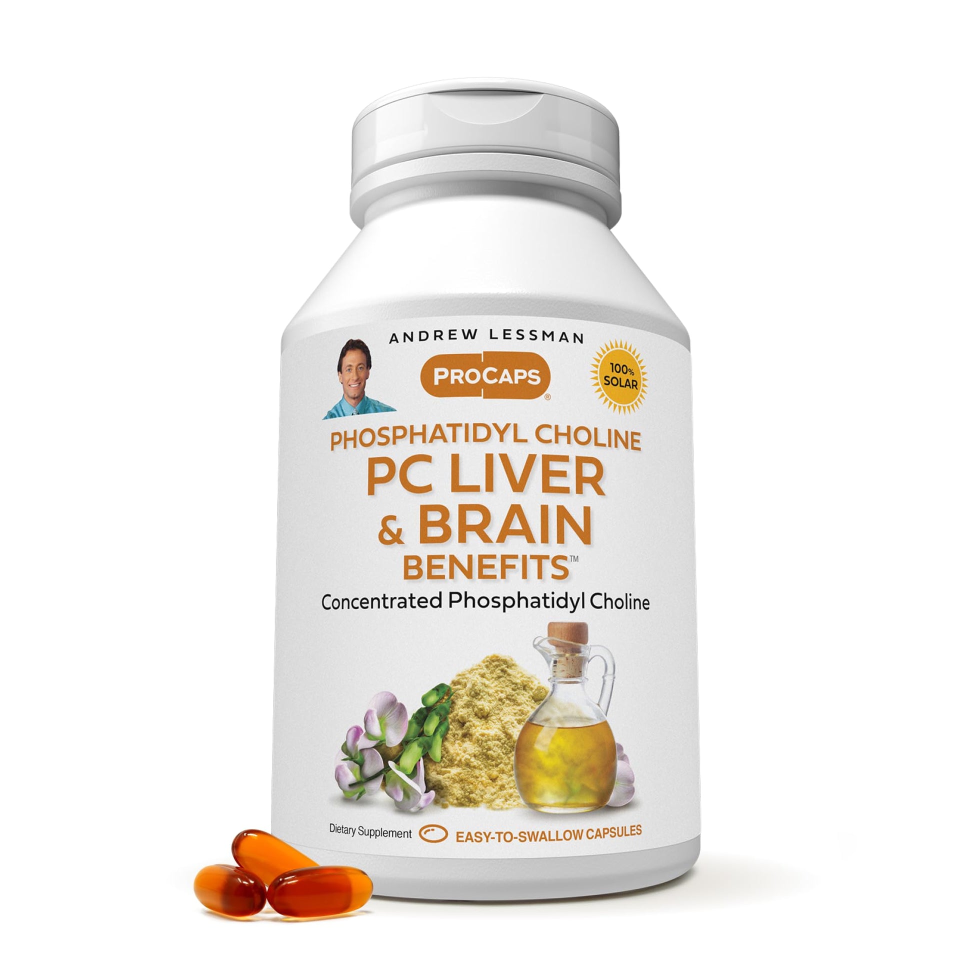 Andrew Lessman ProCaps PC Liver & Brain Benefits Capsule 360