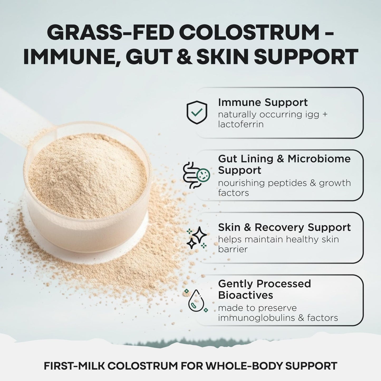 Wild Foods Colostrum Powder Unflavored, 4.23 Ounce (Pack of 1)