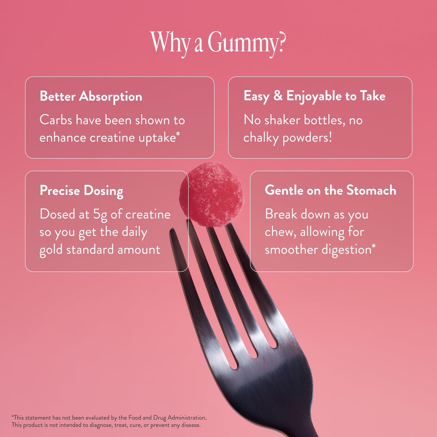 Arrae Tone Gummies Creatine Monohydrate 5g for Women, 90 Gummies