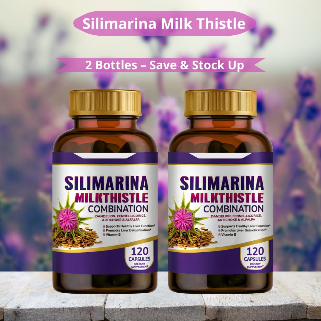 Generic Silimarina Milk Thistle Combination Capsules 240