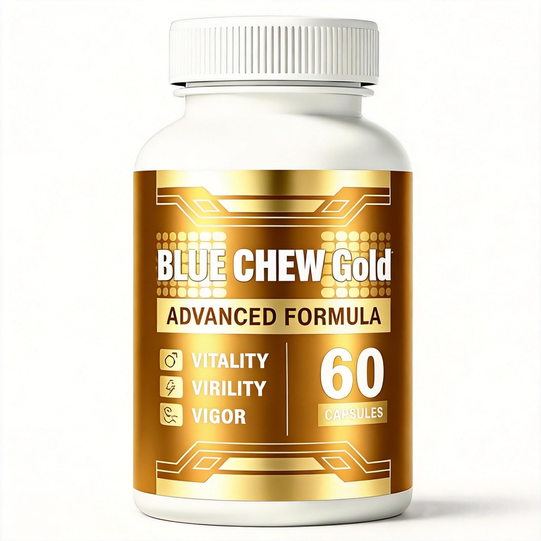 BLUE CHEW GOLD Capsules 60 Count