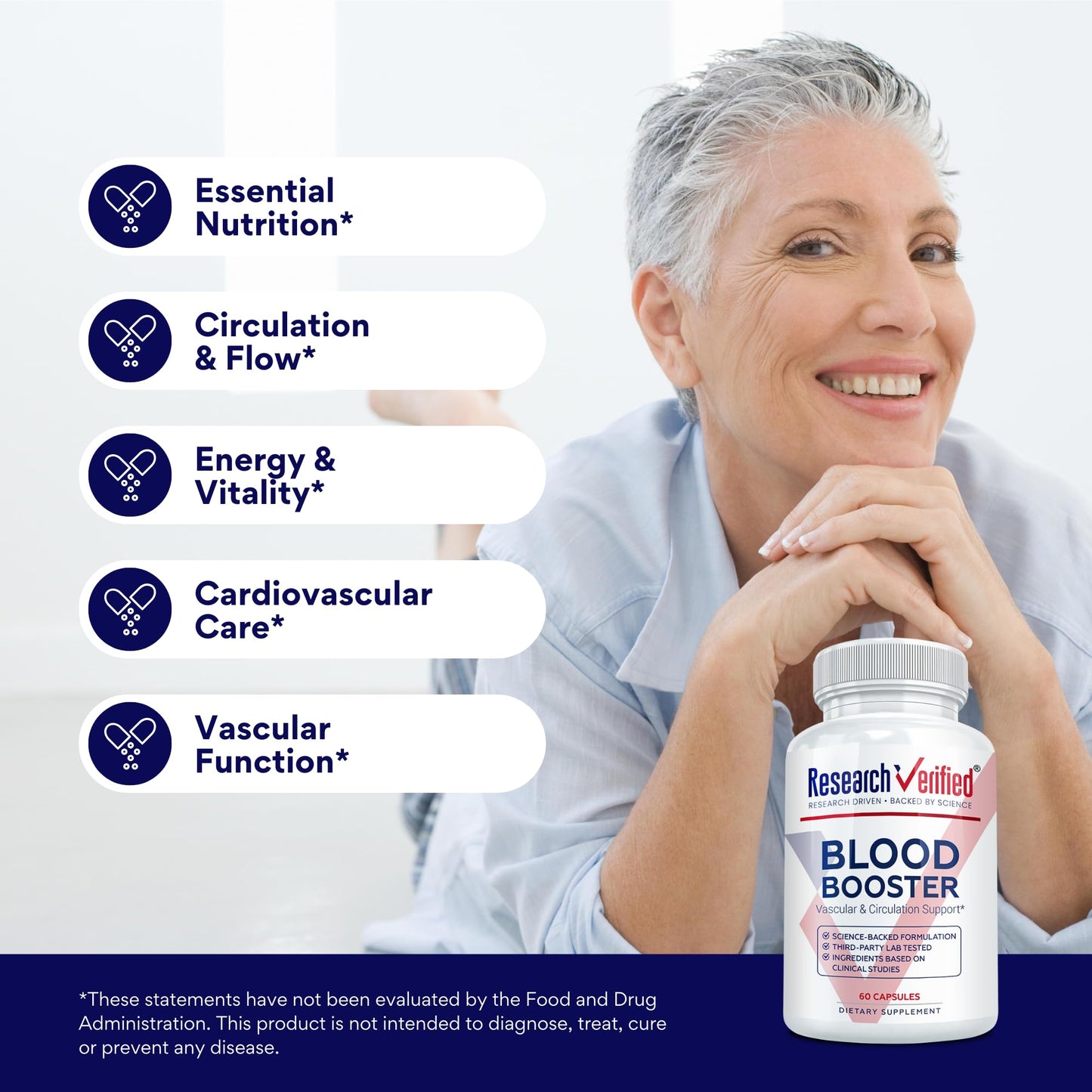 Research Verified Blood Booster 180 Capsules