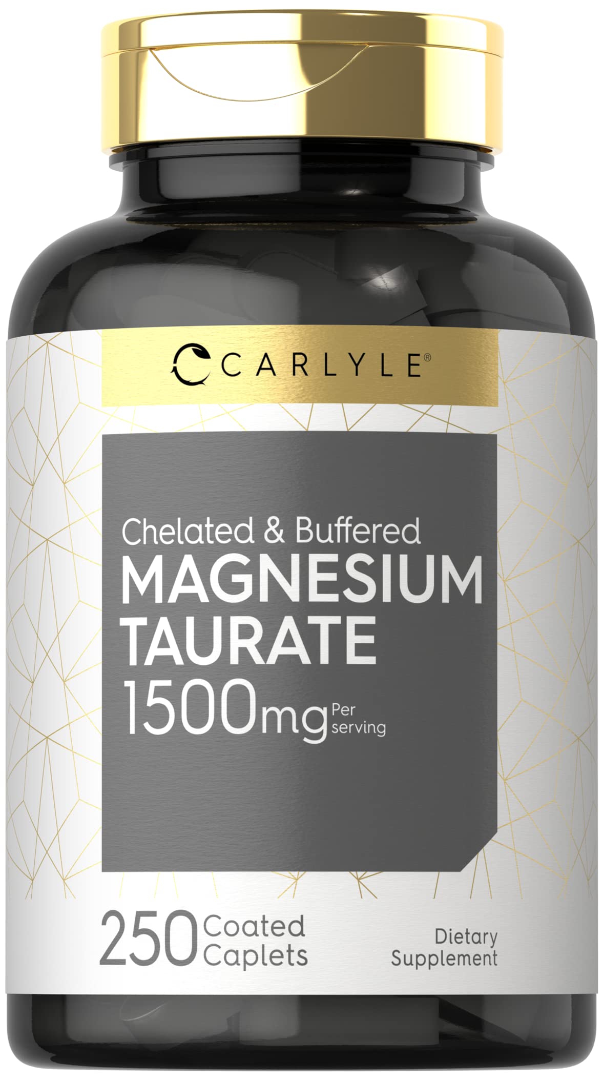Carlyle Magnesium Taurate 1500mg Caplets 250
