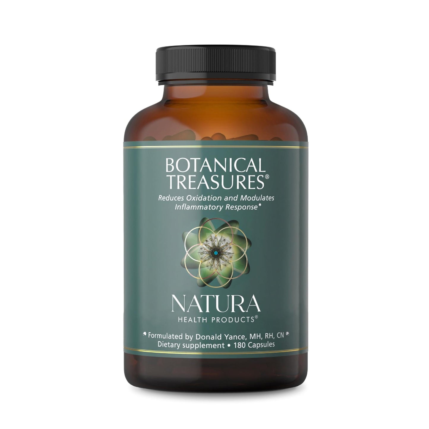 Natura Health Products Botanical Treasures Turmeric & Resveratrol Capsules 90 Count