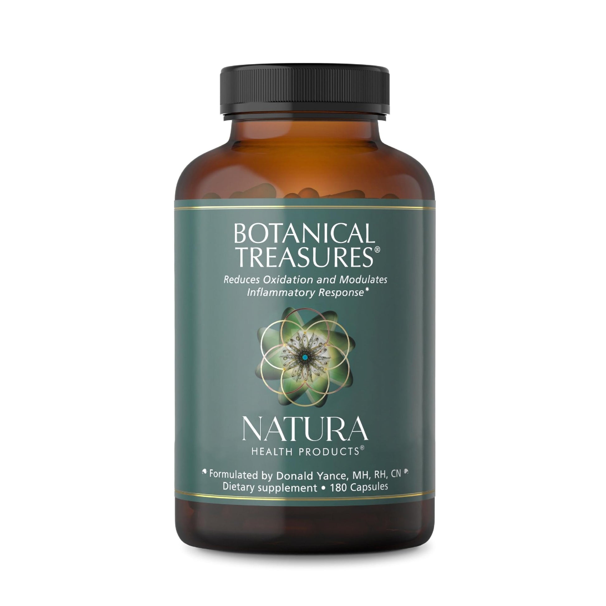 Natura Health Products Botanical Treasures Turmeric & Resveratrol Capsules 90 Count