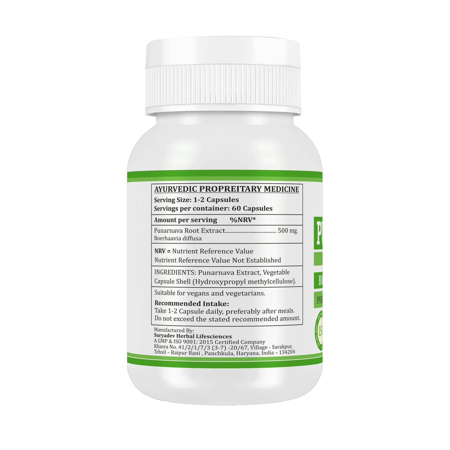 Morsan Nutraveda Punarnava Capsules 60 Count